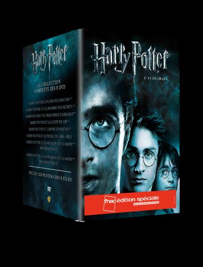 Pack Série Films - Collection Harry Potter l'intégrale - Orange