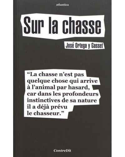 Sur la chasse