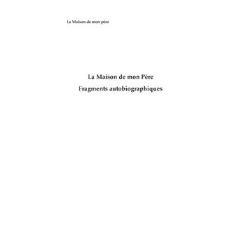 La maison de mon père