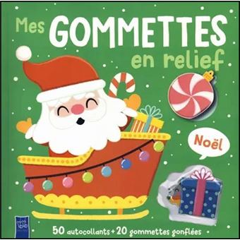 Noël - Gommettes relief - 1