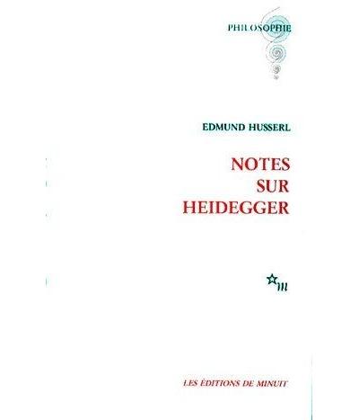 Notes sur Heidegger - Denise Souche-Dagues - (donnée non spécifiée)