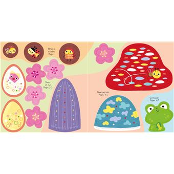 La nature Mon premier livre d'autocollants