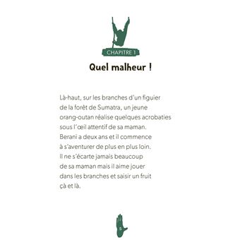 Défis nature   Premières lectures   Courageux petit orang-outan