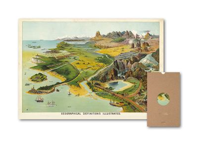 Carte Géographie nostalgique - Définitions géographiques illustrées - Levi Walter Yaggy - (donnée non spécifiée)