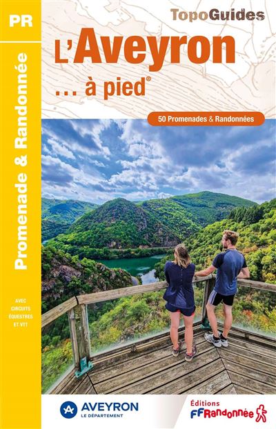 L'aveyron a pied -  Collectif - broché
