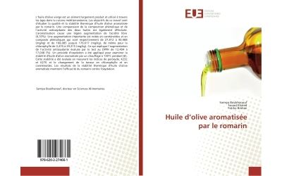 Huile d'olive aromatisee par le romarin