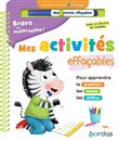 Bravo les maternelles - Mes activités effaçables - Grande section