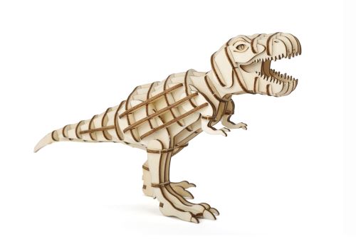 Puzzle 3D en bois Kikkerland T-Rex