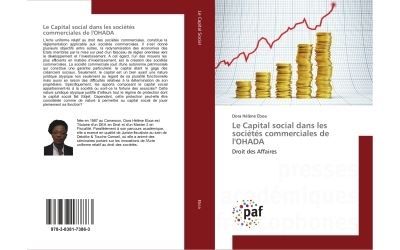 Le capital social dans les societes commerciales de l'ohada