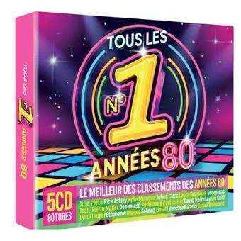 Tous les numéros 1 - Années 80 : CD album en Collectif : tous les ...