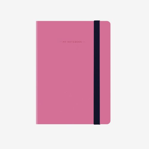 Carnet My Notebook - Petit Lignée Magenta