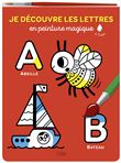 Je découvre les lettres en peinture magique à l'eau