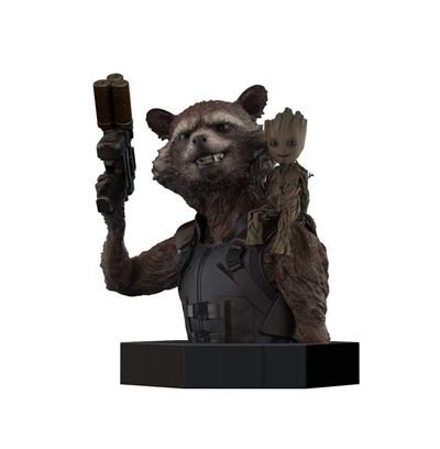 Buste rocket raccoon/guardians of the galaxy vol 2
