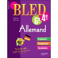 Cahier Bled Allemand niveau A1 : 6e LV1 / 5e LV2