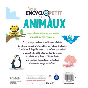 Mon encyclopetit des animaux