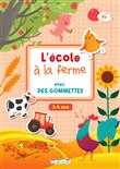 L'école à la ferme avec des gommettes