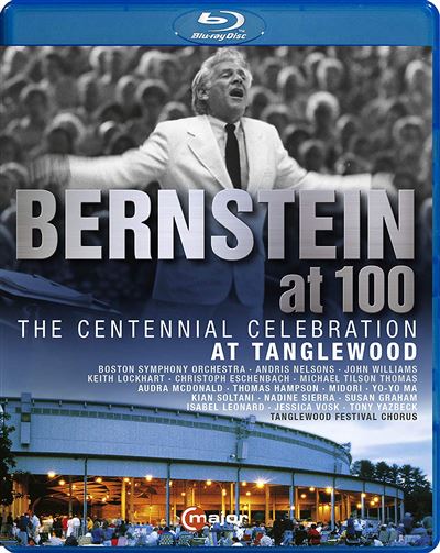 Bernstein at 100 Célébration du Centenaire à Tanglewood Blu-ray