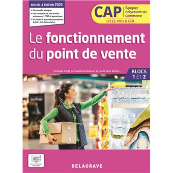 Mon métier, mes compétences Le fonctionnement du point de vente CAP EPC 1re et 2e années (2024) - Pochette élève