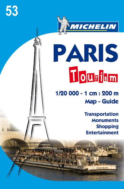 PARIS TOURISM (ANGLAIS) 1:20 000