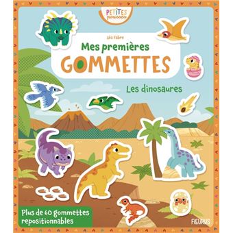Mes premières gommettes - Les dinosaures