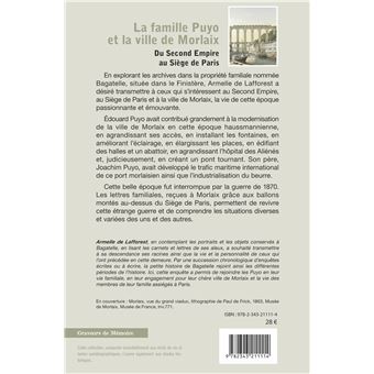 La famille Puyo et la ville de Morlaix