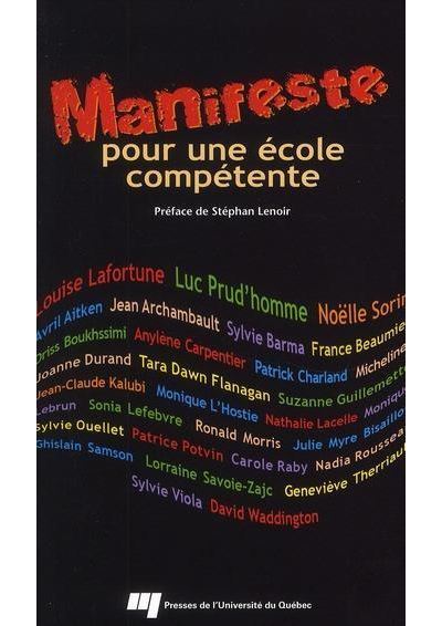 Manifeste pour une école compétente