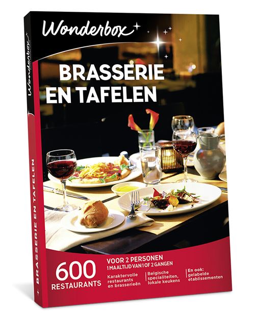 Wonderbox NL Brasserie En Tafelen