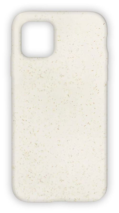 Coque de protection BeSt - Eco cover pour Apple iPhone 12 White