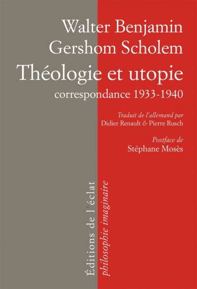Theologie et utopie - correspondance 1933-1940