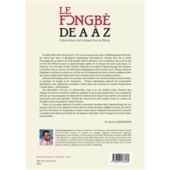 Le fongbè de A à Z