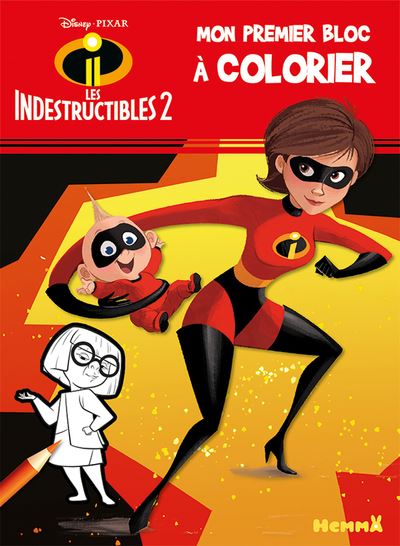 Les Indestructibles 2, Mon premier bloc à colorier
