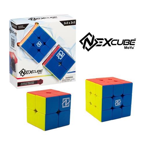 Casse-Tête Nexcube 3X3 + 2X2 Classic Goliath