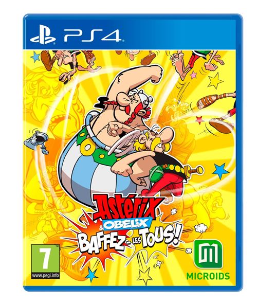 Pochette avant du jeu Astérix et Obélix : Baffez-les Tous ! PS4