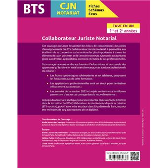 BTS collaborateur juriste notarial