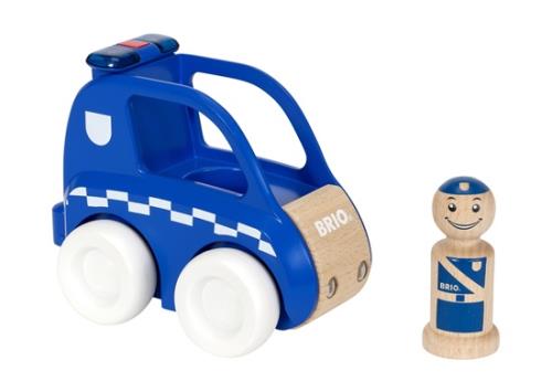Voiture de police son et lumière Brio