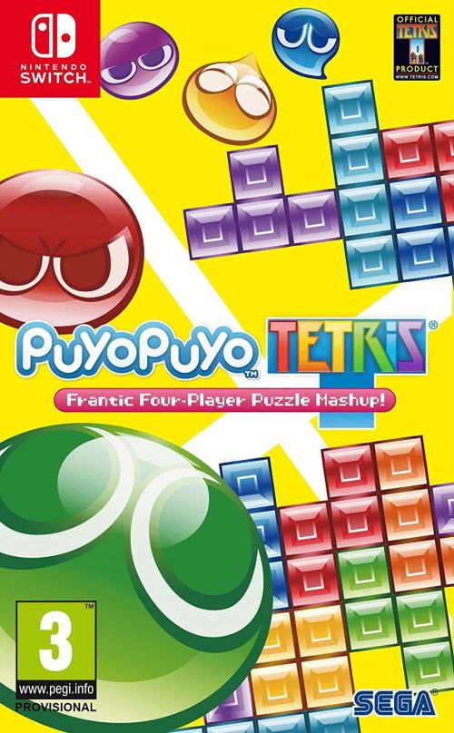 Pochette avant du jeu Puyo Puyo Tetris Nintendo Switch