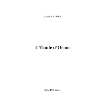 L'Étoile d'Orion