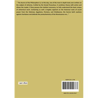 The Aurora of the Philosophers