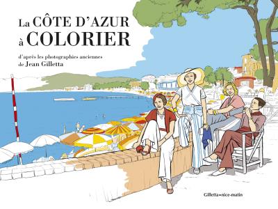 La Côte d'Azur à colorier
