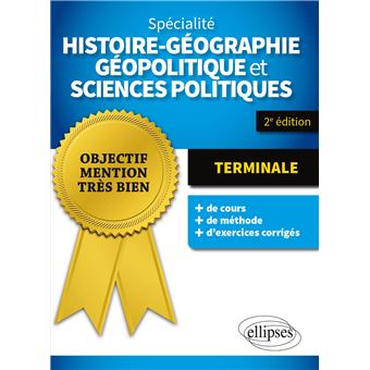 Spécialité Histoire-géographie, géopolitique et sciences politiques - Terminale
