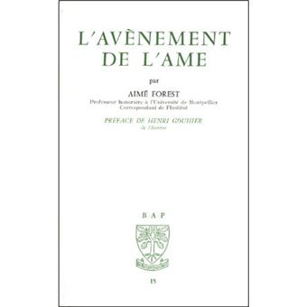 BAP n°15 - L'avènement de l'âme