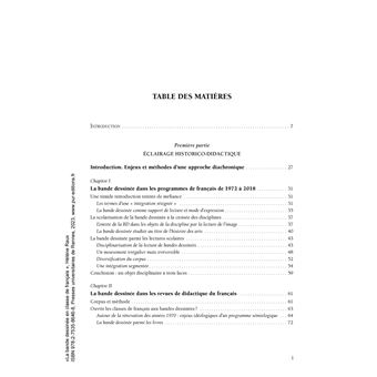 La bande dessinée en classe de français