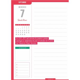 Agenda Scolaire K-pop 2022 - 2023