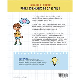 Cultiver l'empathie - Cahier d'activités pour les enfants