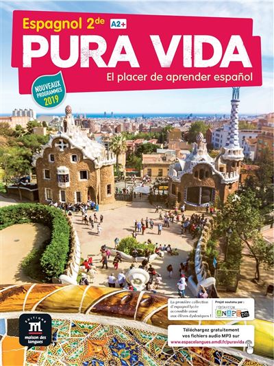 Pura vida 2de - Livre de l'élève - Hans Peter Richter - broché