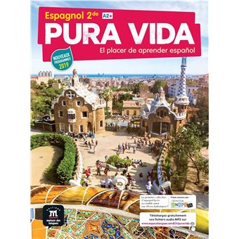 Pura vida 2de - Livre de l'élève