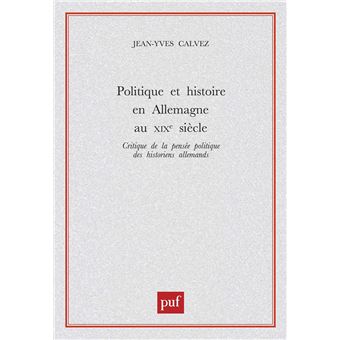 Politique et histoire en Allemagne au XIXe siècle