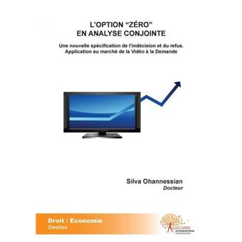 L'option zéro en analyse conjointe - 1