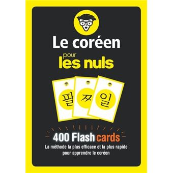 Flashcards Le coréen pour les Nuls