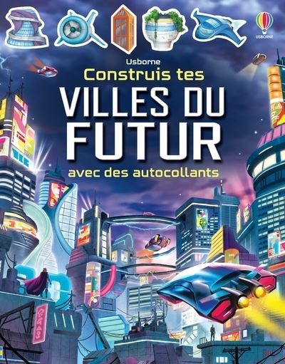 Construis tes villes du futur avec des autocollants - Sam Smith - broché